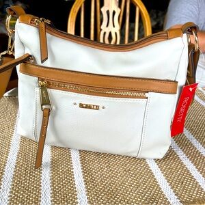 Rosetti Bianca Coho Handbag with Rose Gold Accents NWT